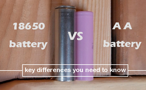 18650 battery vs AA - key differences you need to know