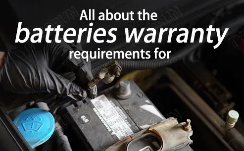 All about the batteries warranty requirements for