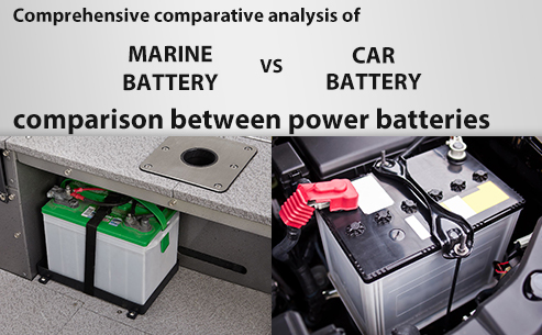 Comprehensive comparison of marine battery vs car battery