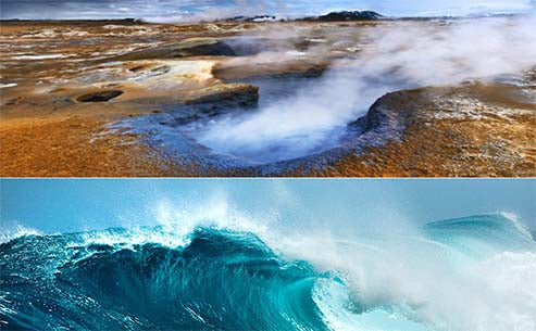 What is geothermal energy and ocean energy