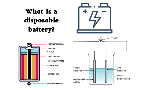 What is a disposable battery?