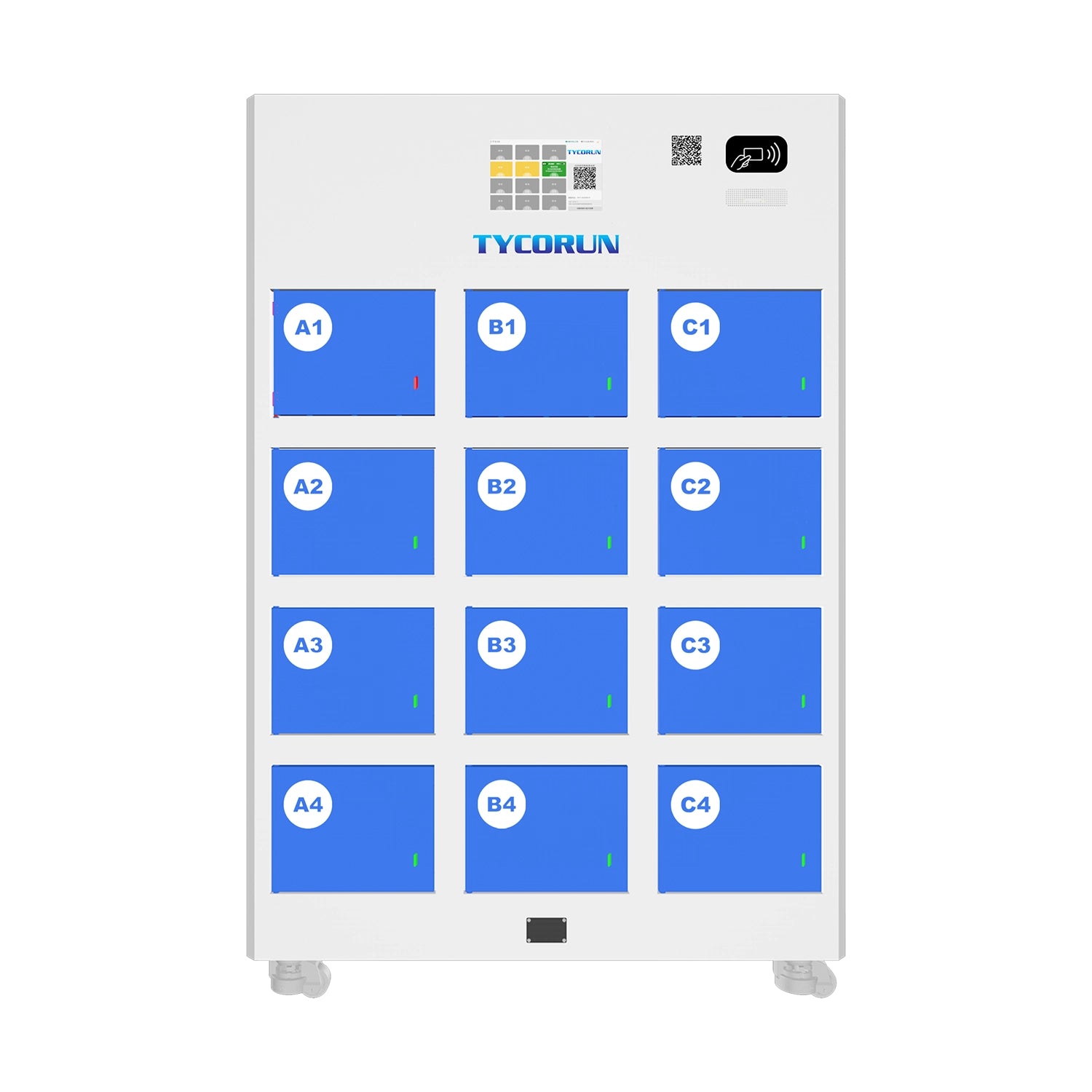 12-slot Battery Swap Cabinet for Electric 234-Wheelers