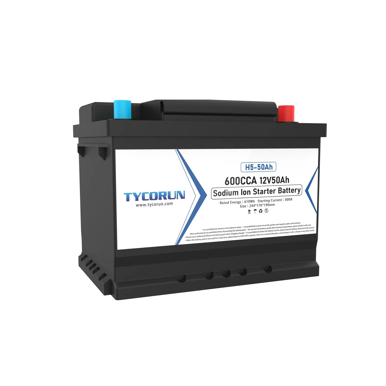 Cheap Sale Stop Start Car Batteries 12v 50AH 600CCA Sodium ion Battery Automotive Replacement Batteries