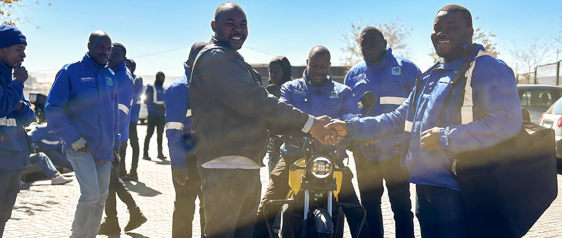 TYCORUN Partnered with Takealot with over 500 battery swaps per day, saving 30% in monthly operating costs.