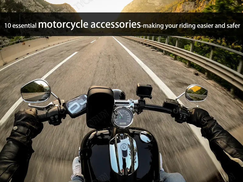 10 essential motorcycle accessories-making your riding trip easier and safer