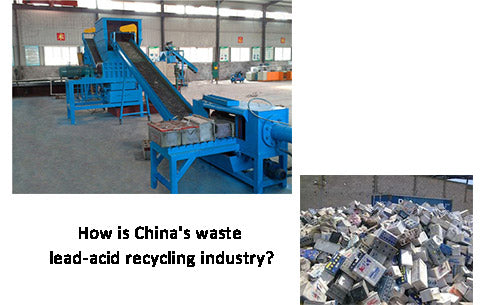 How is China's waste lead-acid recycling industry?