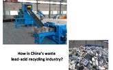 How is China's waste lead-acid recycling industry?