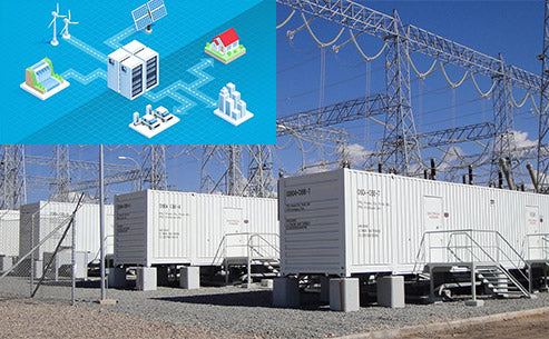 How is energy storage technology applied to power generation?