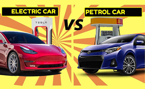 What is the difference between the body design of electric cars and traditional cars?