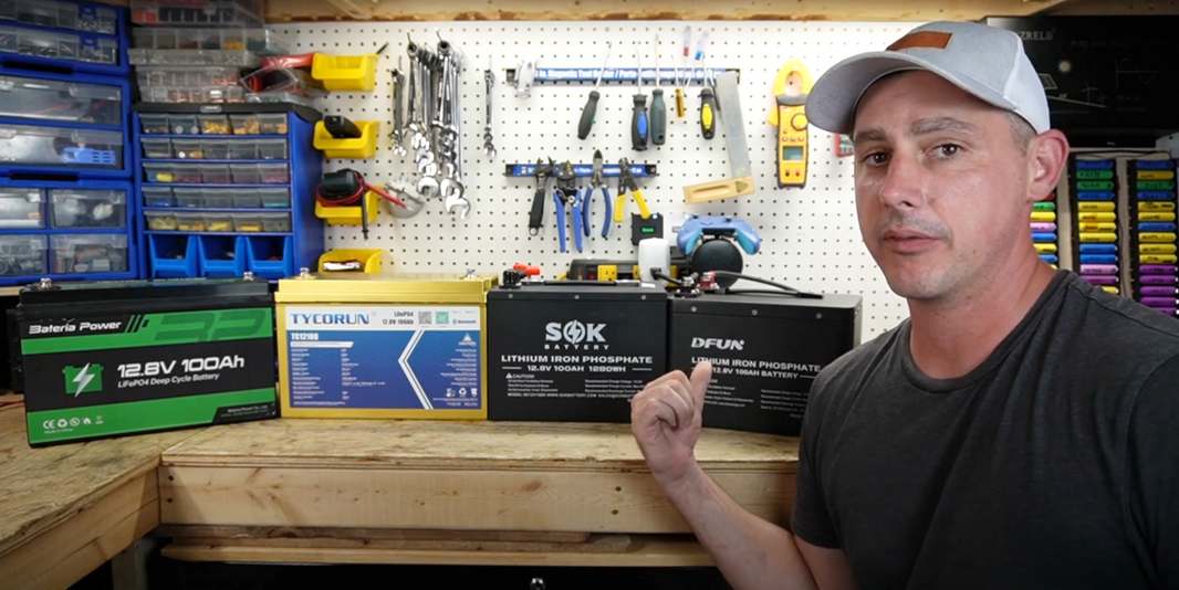 TYCORUN 12v100ah lithium battery and other lithium batteries used in golf carts