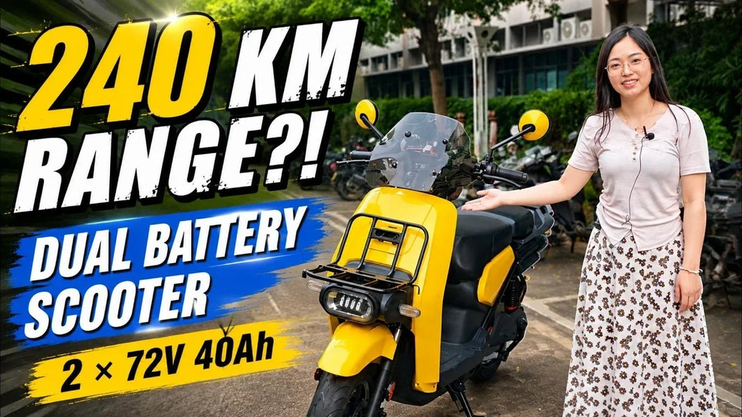 3000W Electric Scooter with 240KM Range – Video Review