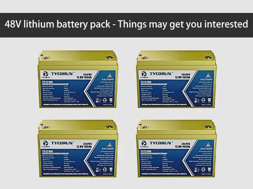 48V lithium battery pack from Tycorun