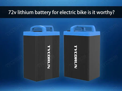 72 v lithium battery for electric bike is it worthy?
