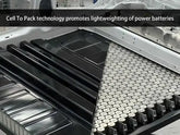 Cell To Pack technology promotes lightweighting of power batteries