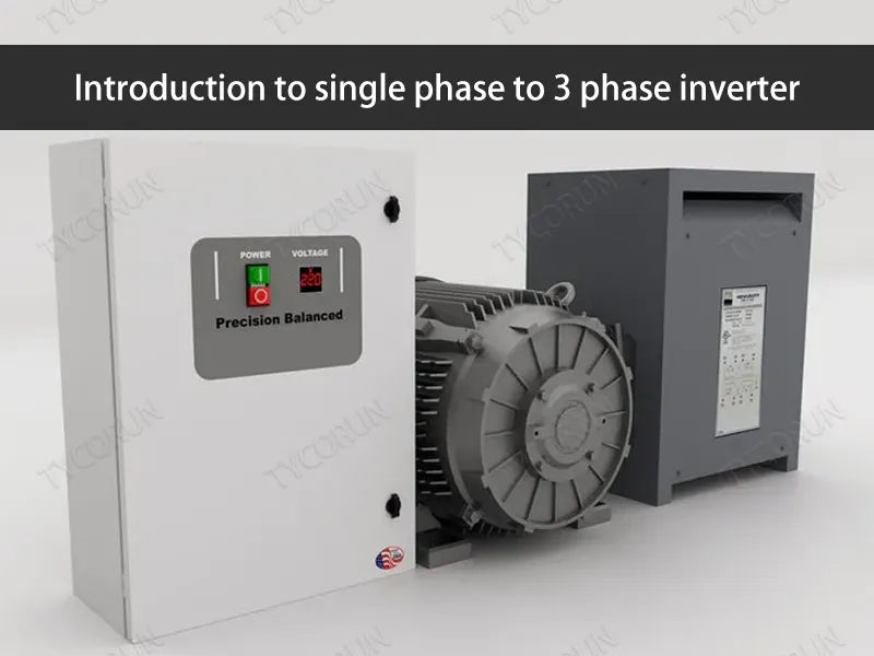 Introduction to single phase to 3 phase inverters: functions, applications, and maintenance