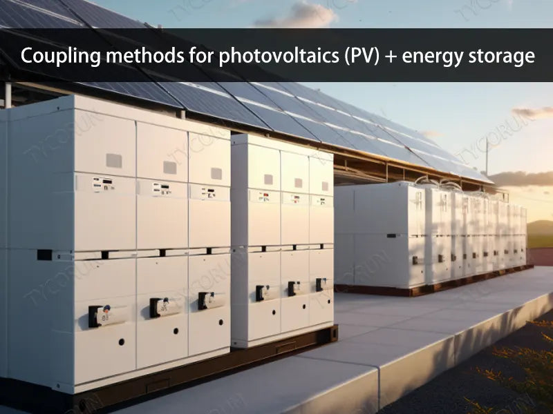 Coupling methods for photovoltaics (PV) + energy storage