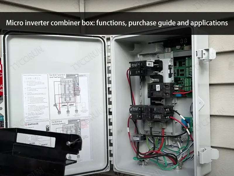 Micro inverter combiner box: functions, purchase guide and applications