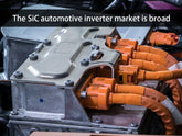 The SiC automotive inverter market is broad