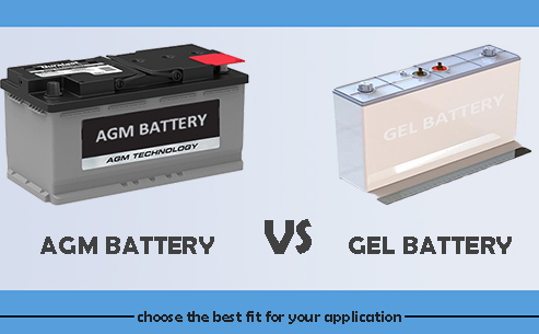 Gel battery store