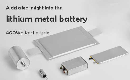 A detailed insight into the lithium metal battery - 400Wh kg-1 grade