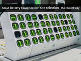 About battery swap station site selection - the correct way
