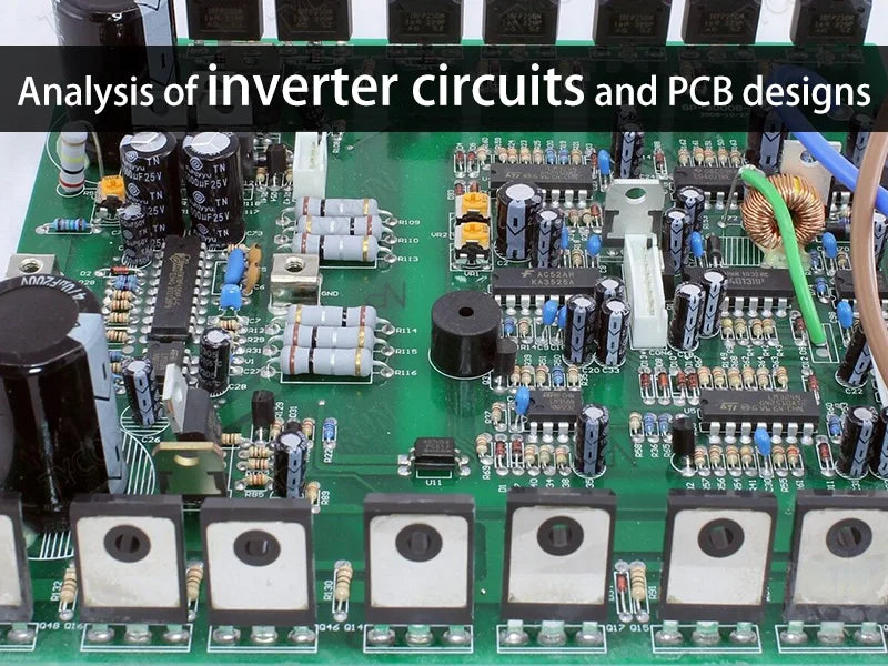Analysis of inverter circuits and PCB designs