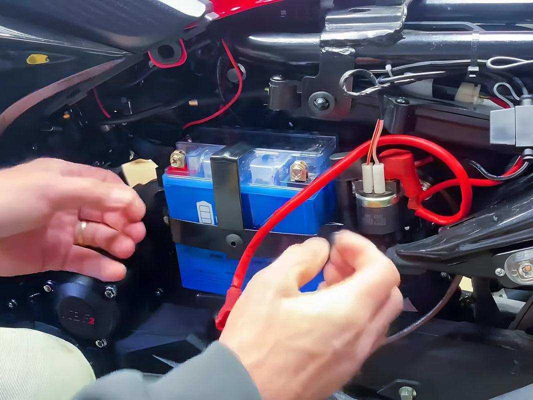 Beautiful view of Solid State Motorcycle Battery