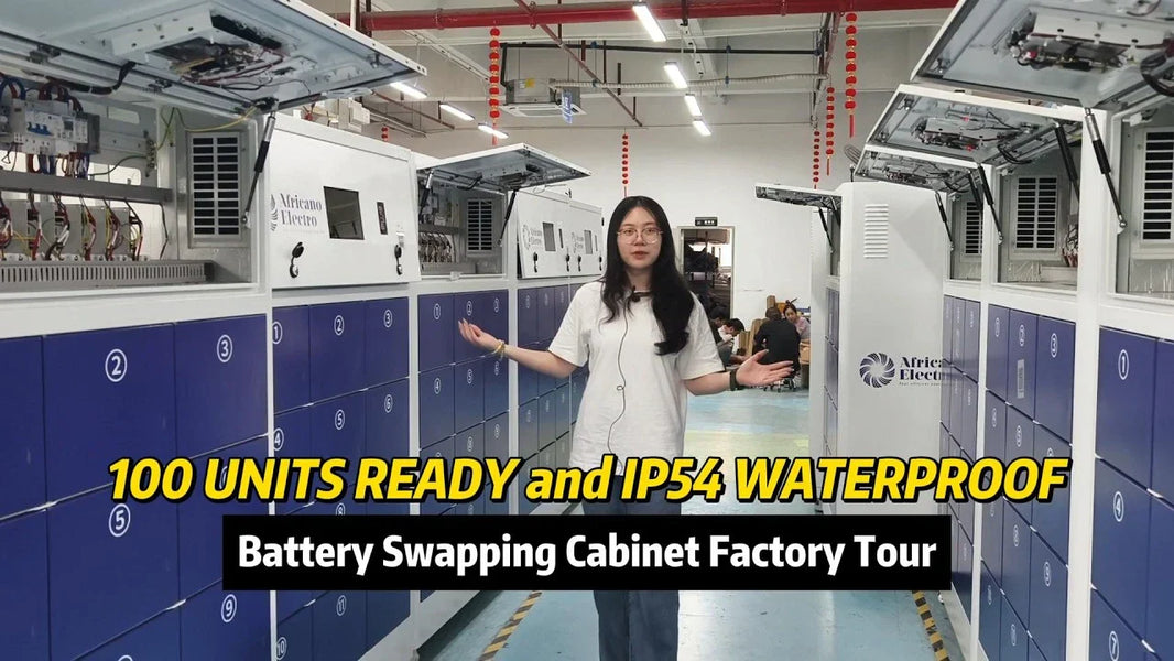 Battery Swap Cabinets Produced for Africa Shipment