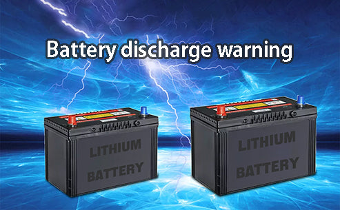 Knowledge about battery discharge warning--definition, causes, solutions