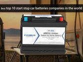 Best top 10 start stop car batteries companies in the world