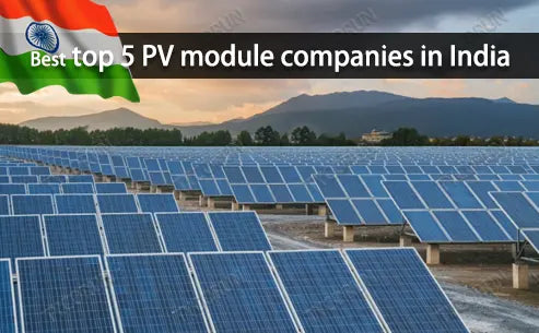 Best top 5 PV module companies in India