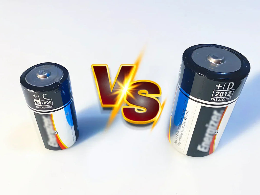 C vs D Battery: What’s the Real Difference in Size, Capacity, and Runtime?