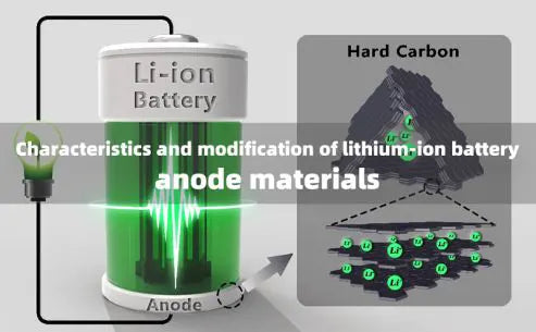 Characteristics and modification of lithium ion battery anode materials
