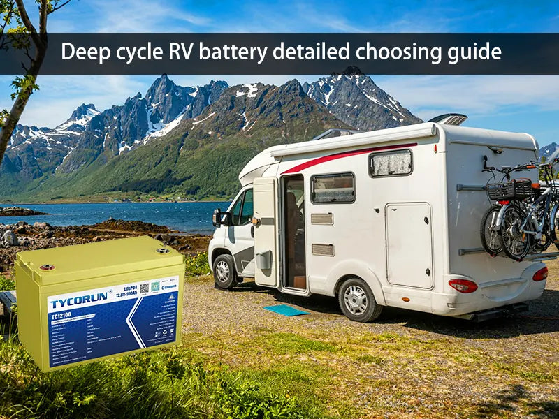 Deep cycle RV battery