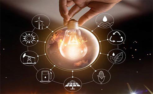 Demand for energy in different regions