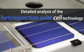 Detailed analysis of the heterojunction solar cell technology