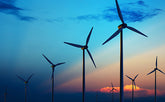 Distribution of wind energy resources in China