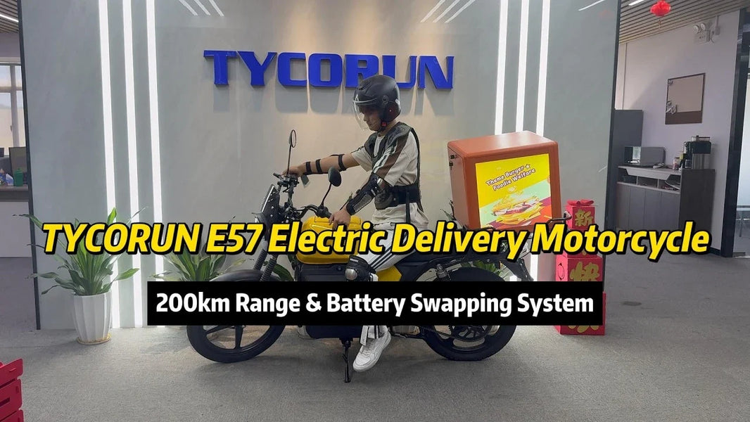 Electric Delivery Motorcycle