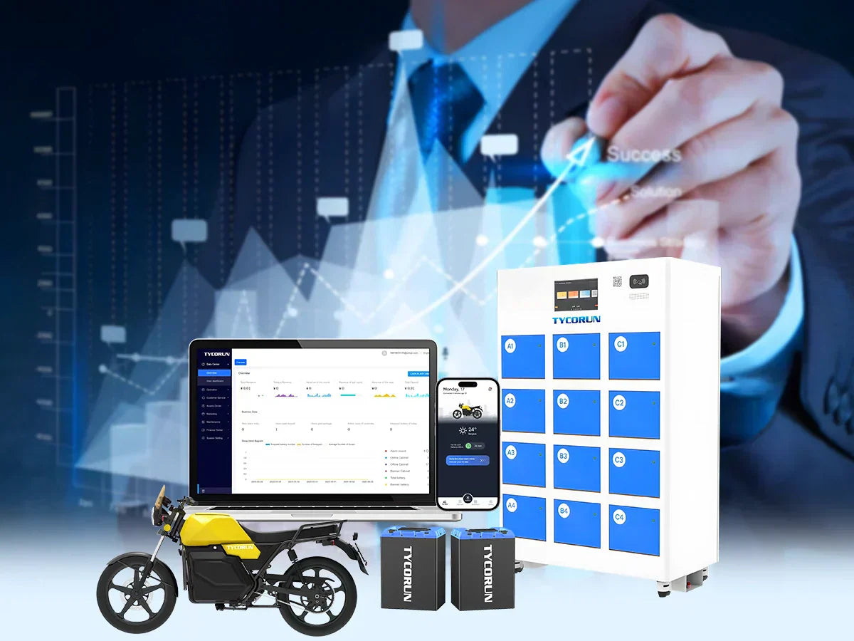 Empower Business with TYCORUN Battery Swap Management Platform 2