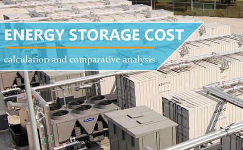 Energy storage cost calculation and comparison