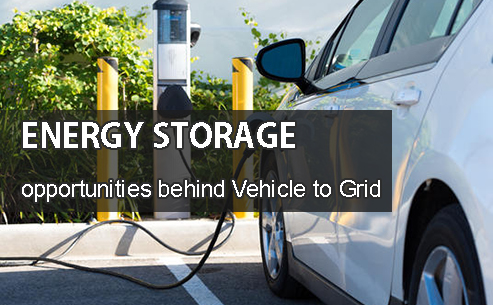 Energy storage opportunities behind Vehicle to Grid