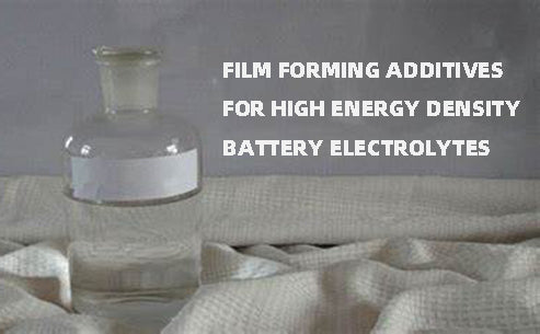 Film forming additives for high energy density battery electrolytes