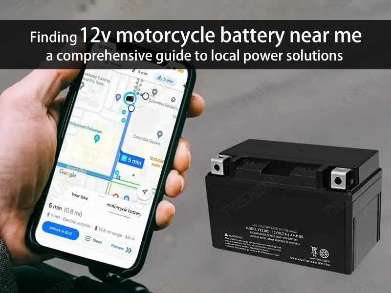 Finding 12v motorcycle battery near me - a comprehensive guide to local power solutions.webp