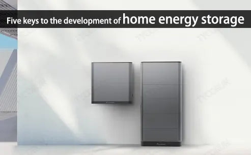 Five keys to the development of home energy storage