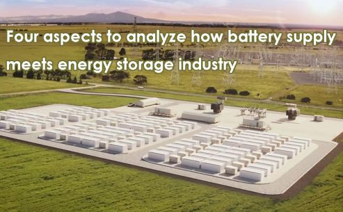 Four aspects to analyze how battery supply meets energy storage industry