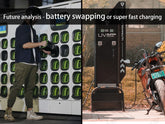 Future analysis - battery swapping or super fast charging