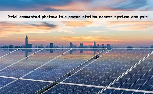 Grid-connected photovoltaic power station access system analysis