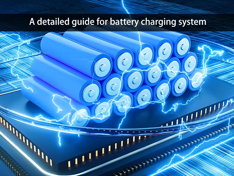 Guide for battery charging system