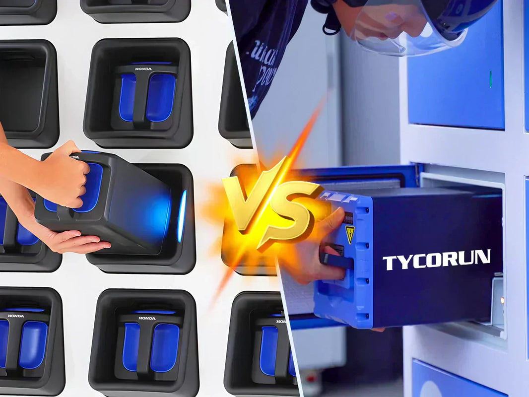 Honda Battery Swap vs Tycorun Battery Swap