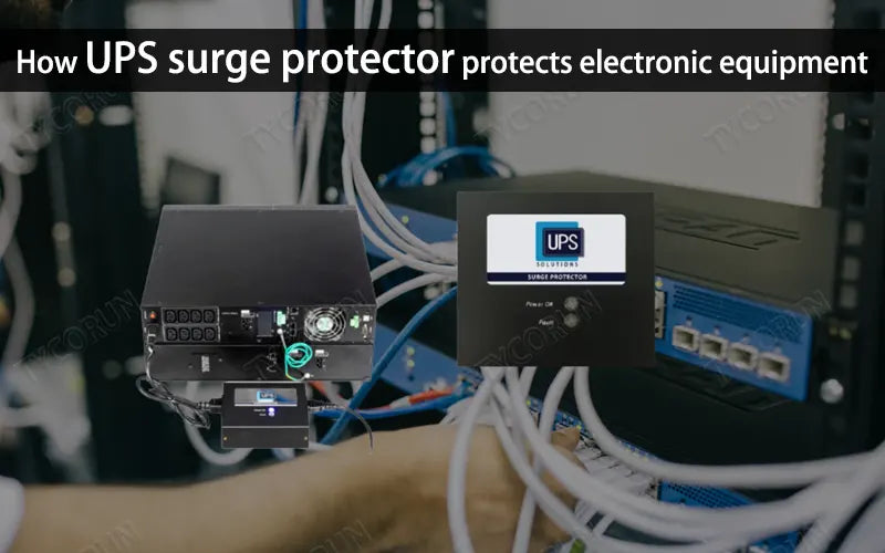 How UPS surge protector protects electronic equipment